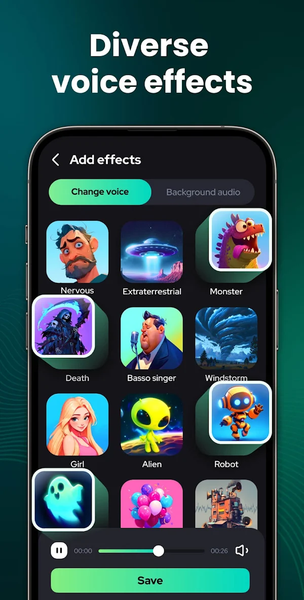 Voice Changer - Sound Effects - Image screenshot of android app