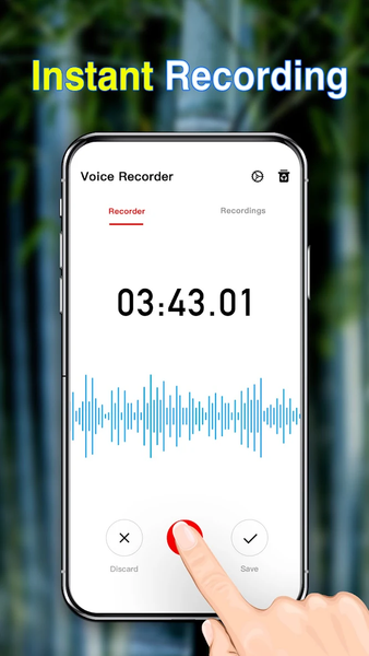 Voice Recorder & Voice Memos - عکس برنامه موبایلی اندروید