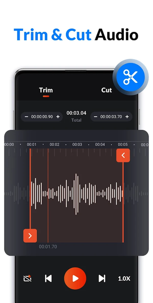 Voice Recorder & Voice Memos - Image screenshot of android app