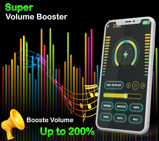 Volume Booster Speaker Booster - Image screenshot of android app