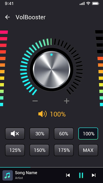 Volume & Bass Boost Equalizer - Image screenshot of android app