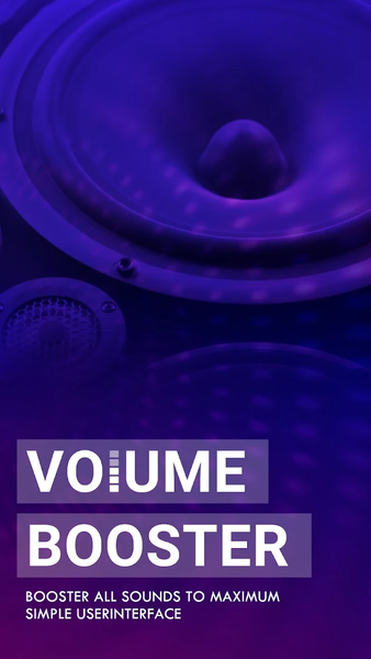 Volume Booster - Sound Speaker - عکس برنامه موبایلی اندروید