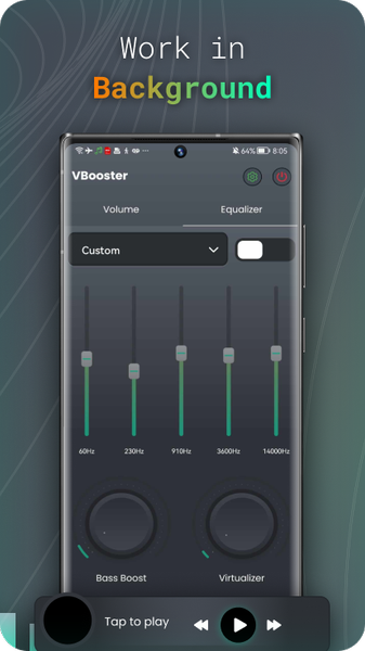 Volume Booster - Sound Booster - عکس برنامه موبایلی اندروید