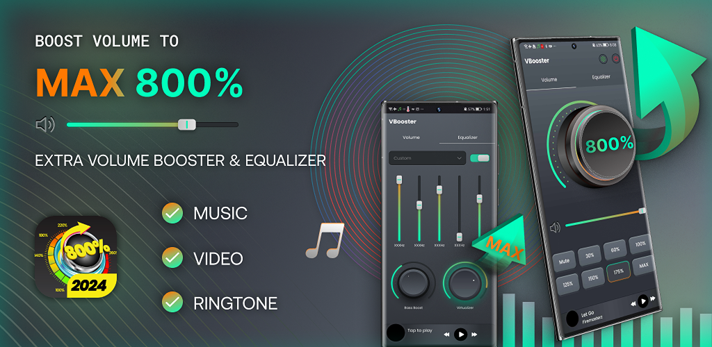 Volume Booster - Sound Booster - عکس برنامه موبایلی اندروید