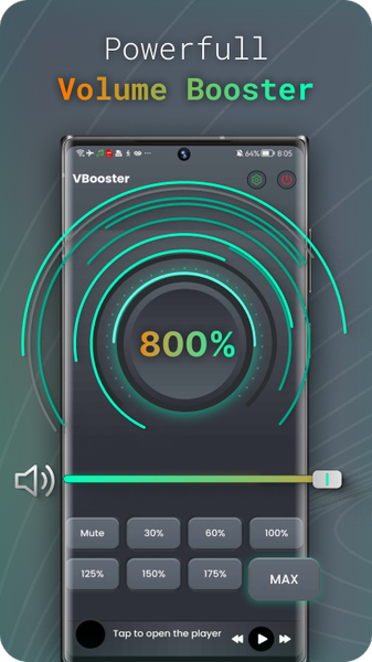 Volume Booster - Sound Booster - عکس برنامه موبایلی اندروید