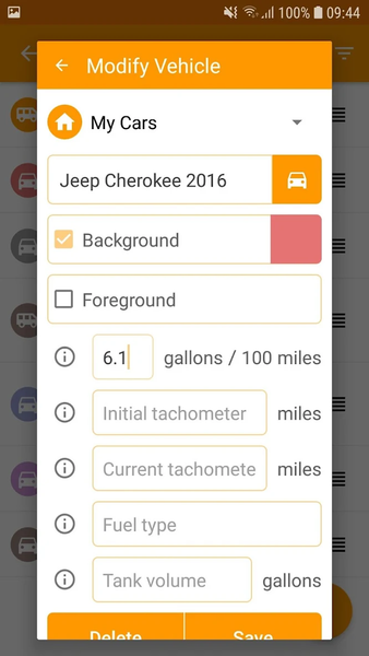 Easy Car Logbook - Image screenshot of android app