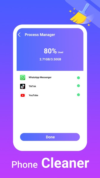 Phone Cleaner - عکس برنامه موبایلی اندروید