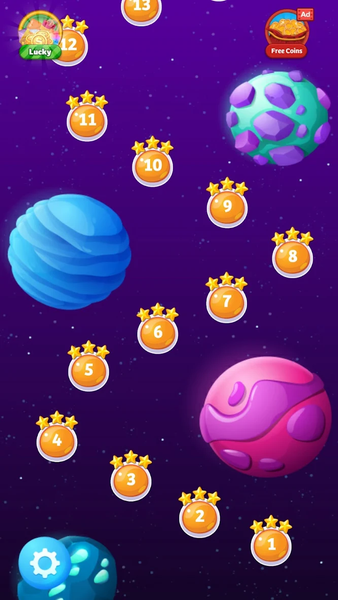 Space Adventure Match Puzzle - Image screenshot of android app