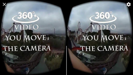 VR Roller Coaster 360 - Image screenshot of android app