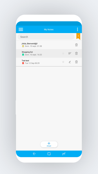 My Notes - Image screenshot of android app
