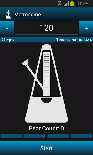 Mobile Studio Metronome Free - Image screenshot of android app