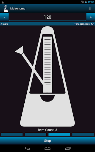 Mobile Studio Metronome Free - Image screenshot of android app