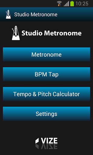 Mobile Studio Metronome Free - عکس برنامه موبایلی اندروید