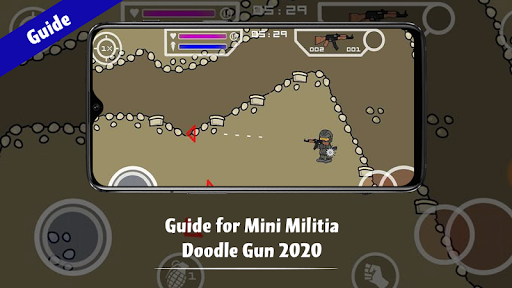 Guide for Mini Militia Doodle Gun 2020 - Image screenshot of android app