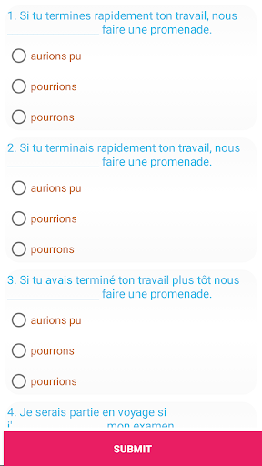 French Grammar Test - عکس برنامه موبایلی اندروید