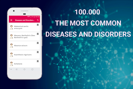 Diseases and Disorders Complete Handbook - Image screenshot of android app
