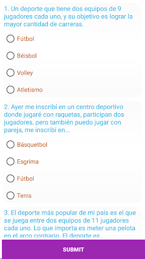 Spanish Grammar Test - Image screenshot of android app