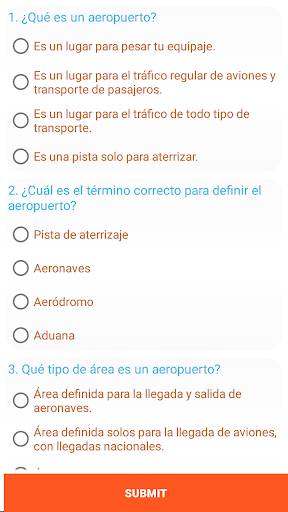 Spanish Grammar Test A1–C1 - Image screenshot of android app