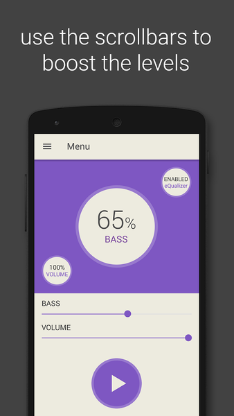 Bass Booster - عکس برنامه موبایلی اندروید