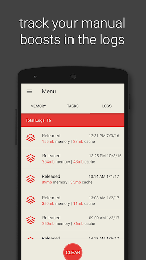 Memory Booster - عکس برنامه موبایلی اندروید