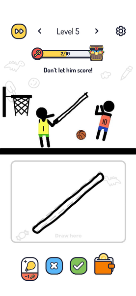 Walken Sketch - Gameplay image of android game