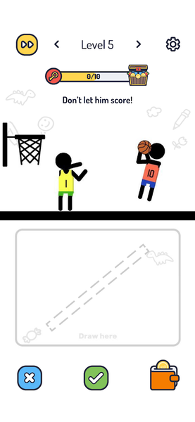 Walken Sketch - Gameplay image of android game