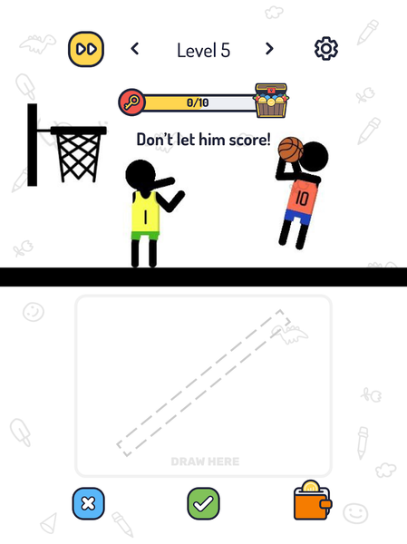 Walken Sketch - Gameplay image of android game