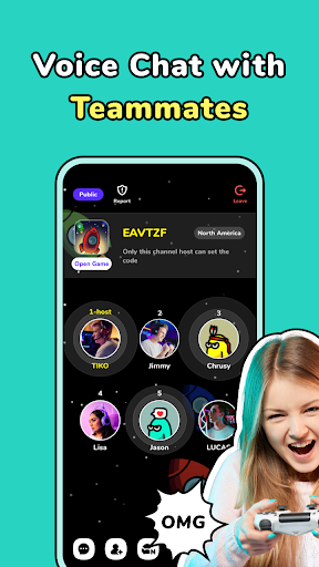 CastChat, Match & Voice Chat - Image screenshot of android app