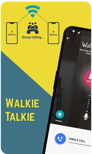 Walkie Talkie : Wi-Fi Walkie Talkie - عکس برنامه موبایلی اندروید