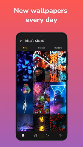 Wallpapers 4K, HD – Wallgram - Image screenshot of android app