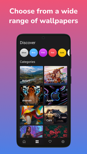 Wallpapers 4K, HD – Wallgram - Image screenshot of android app