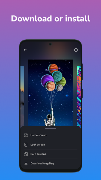Wallpapers 4K, HD – Wallgram - Image screenshot of android app
