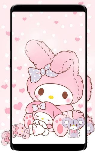 Cute Kawaii Pink Melody Wallpaper - عکس برنامه موبایلی اندروید