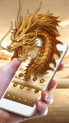 3D Golden  Dragon - Image screenshot of android app