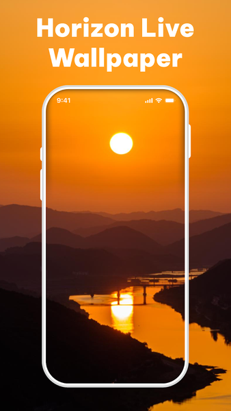 Horizon Wallpaper: Day & Night - عکس برنامه موبایلی اندروید