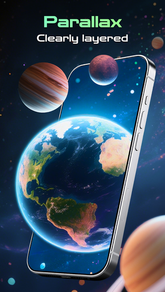 Live Wallpaper - 3D Wallpapers - Image screenshot of android app