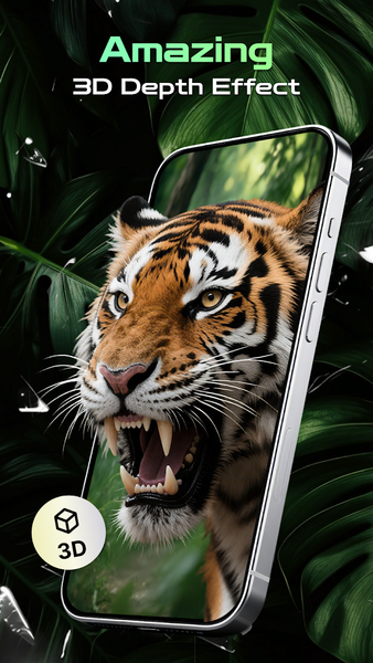 Live Wallpaper - 3D Wallpapers - Image screenshot of android app