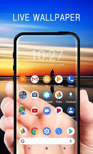 Live wallpaper - Transparent - Image screenshot of android app