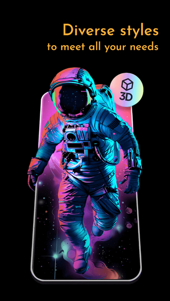 ۳D Wave Scapes - عکس برنامه موبایلی اندروید