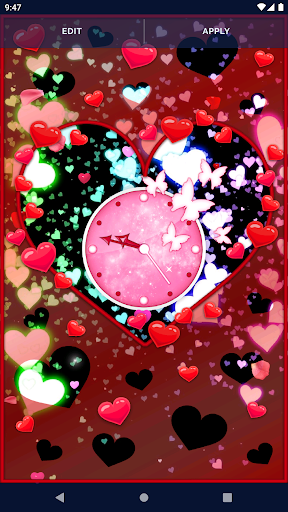 Love Hearts Live HD Wallpaper - عکس برنامه موبایلی اندروید