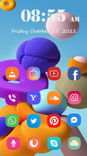 Samsung A22 Launcher - Image screenshot of android app