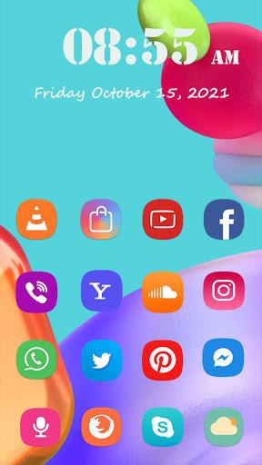 Samsung A52 Launcher / Galaxy - Image screenshot of android app