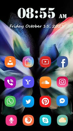 Samsung Z Fold 3 Launcher - Image screenshot of android app