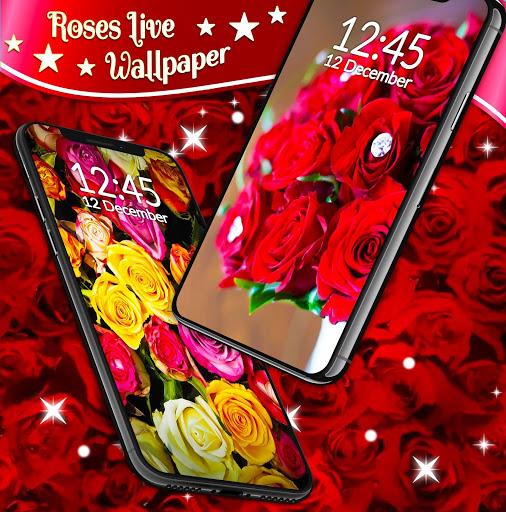 Red Rose Live Wallpaper - عکس برنامه موبایلی اندروید