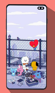 Cute BT21 Wallpapers for Android - Download | Cafe Bazaar