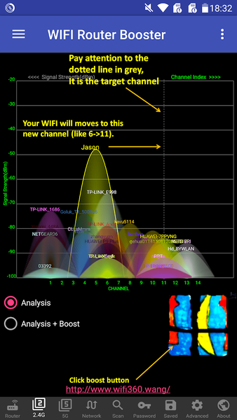 WIFI Router Booster - Image screenshot of android app