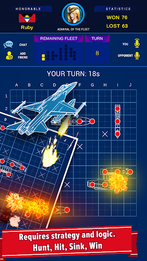 Warship Battle - Image screenshot of android app