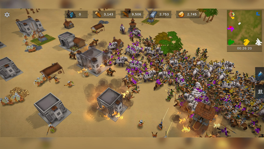 War Of Kings 2 : Strategy war - Gameplay image of android game