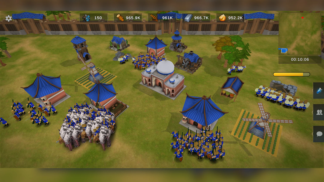 War Of Kings 2 : Strategy war - Gameplay image of android game