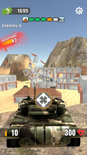 Tank Assault: Sniper Simulator - Gameplay image of android game
